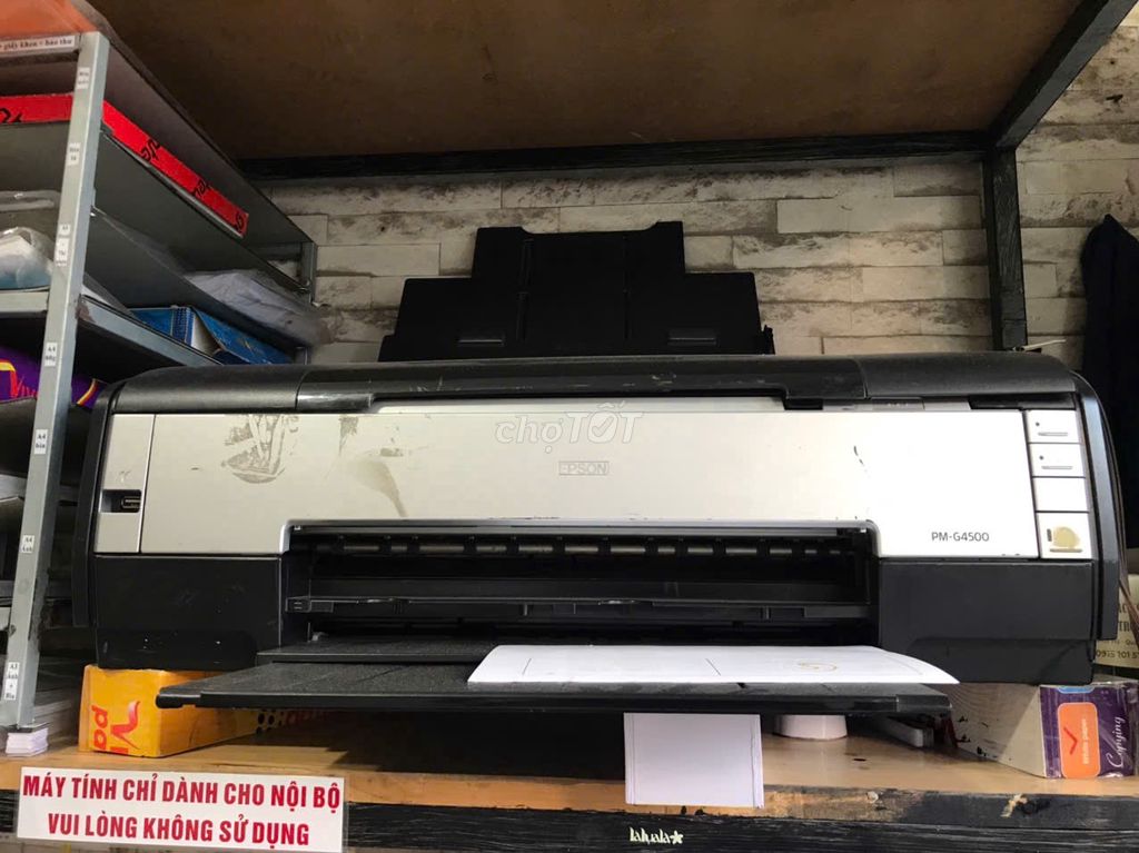 Máy in màu Epson PM-G4500 đã sử dụng. Mua bán Đồ dùng văn phòng tại Quận 7 Tp Hồ Chí Minh được đăng bởi Quảng Cáo Thiên Bình hình 1