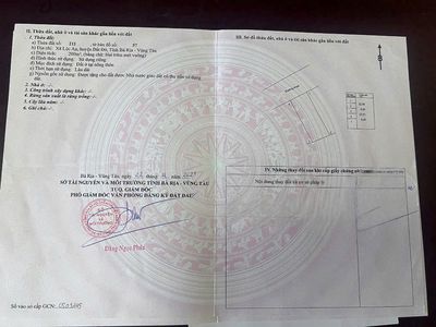Bán 2 lô liền kề 200m2 full thổ cư. Mặt tiền đường, cách biển chỉ 700m. Mua bán đất tại Huyện Đất Đỏ Bà Rịa - Vũng Tàu được đăng bởi Minh Tuấn BĐS