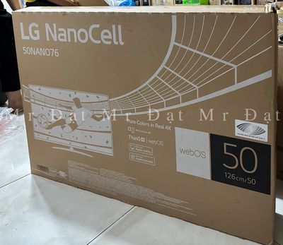 TIVI. NANOCELL 4K 50 inch LG 50NANO76. 𝐁𝐇: 𝟎𝟑/𝟐𝟎𝟐𝟔