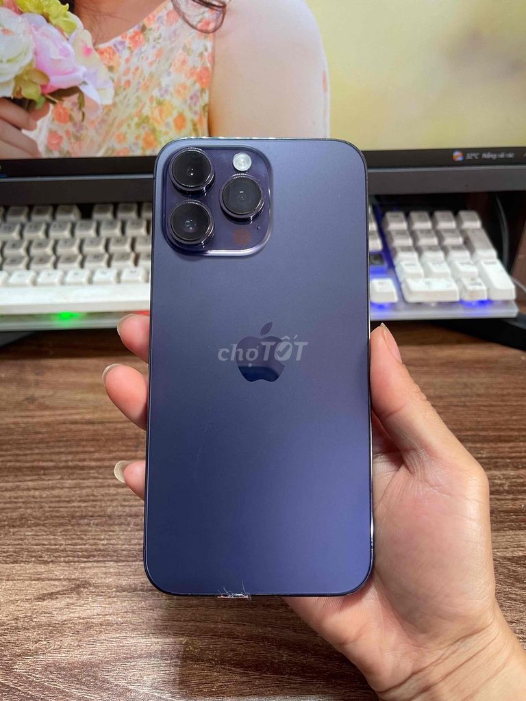 iPhone 14 Pro Max 128GB 2 Sim Vật Lý Zin All + Ful. Mua bán Điện thoại tại Quận Lê Chân Hải Phòng được đăng bởi Huy Tưởng Mobile hình 1
