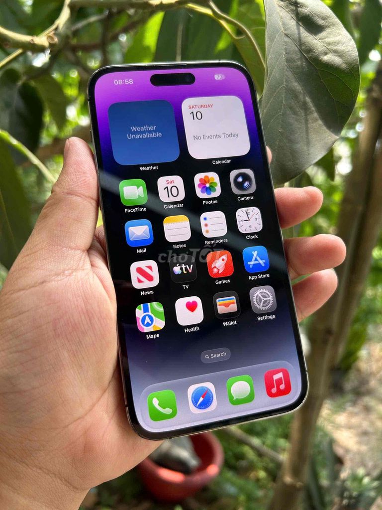 Apple iPhone 14 Pro Max 128GB Tím zin áp đẹp keng. Mua bán Điện thoại tại Thành phố Sa Đéc Đồng Tháp được đăng bởi trần văn minh hà hình 1