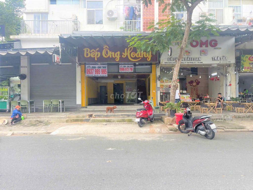 cho thuê shop hưng vượng 80m2, 1 trệt, lửng, đường số 6, phú mỹ hưng