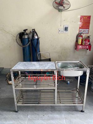 Chậu rửa kệ bếp Inox, Đá có vòi và bộ xả. Mua bán Thiết bị vệ sinh, nhà tắm tại Quận Tân Bình Tp Hồ Chí Minh được đăng bởi Bich
