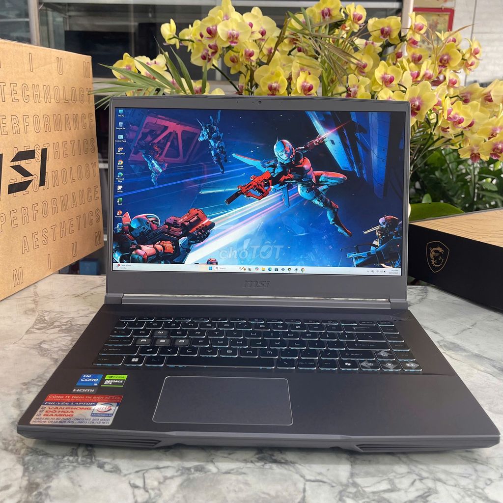 MSI Thin 15 B12UC I5-12450H/16/512 RTX 3050 BHH. Mua bán Laptop tại Quận Tân Phú Tp Hồ Chí Minh được đăng bởi PHAN TRỌNG THIỆN hình 1