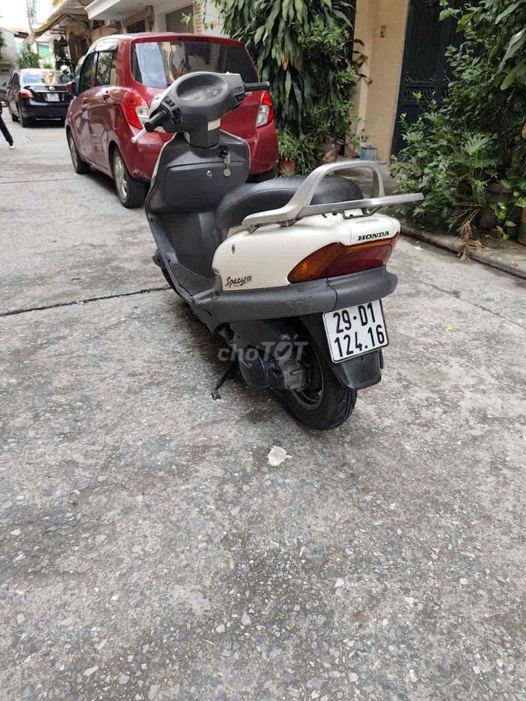 Honda Spacy 125 2005 Белый Япония