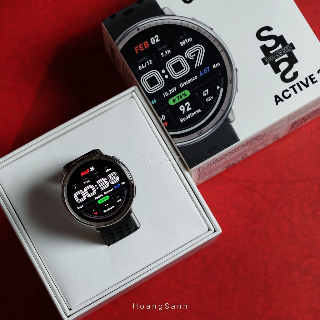 Đồng hồ Thông Minh Amazfit Active 2 Chính Hãng. Mua bán Thiết bị đeo thông minh tại Quận 11 Tp Hồ Chí Minh được đăng bởi HOÀNG SANH SPORTS hình 1