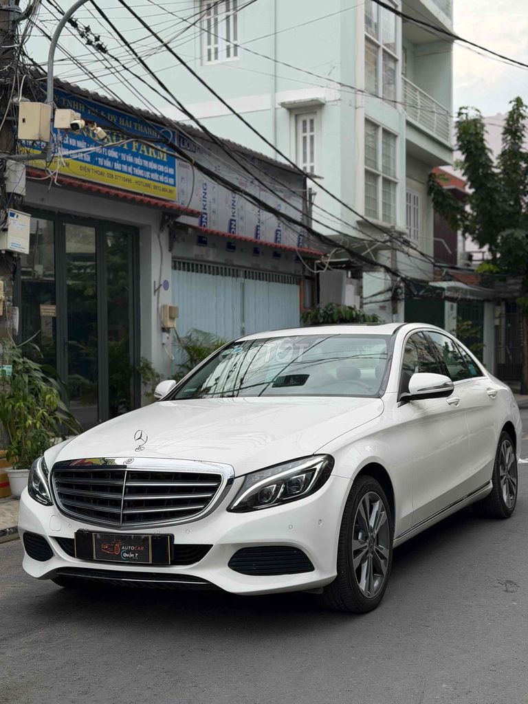 Mercedes C250 Exluxsic 2017 Trắng. Mua bán Ô tô tại Quận 7 Tp Hồ Chí Minh được đăng bởi Thông Sport  hình 19