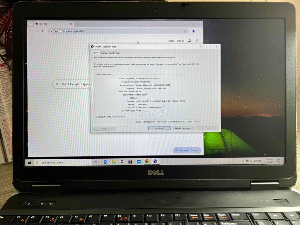 Thanh Lý E6540 i7-4800Mq/r12gb Giá sv