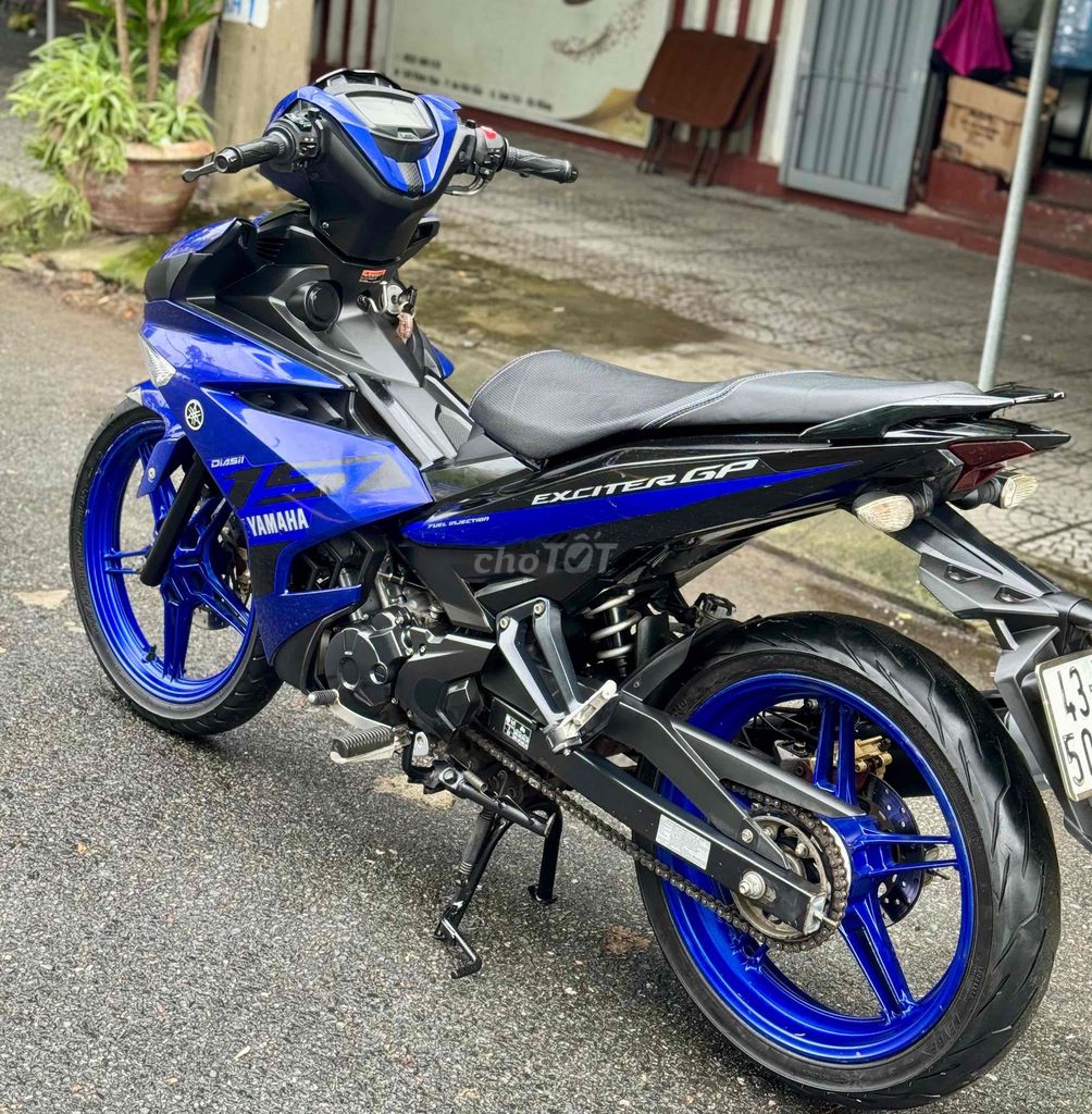 Ex150 Xanh GP 2018 biển số 43. Xe nguyên rin. Mua bán Xe máy tại Quận Sơn Trà Đà Nẵng được đăng bởi Anh Thành hình 4