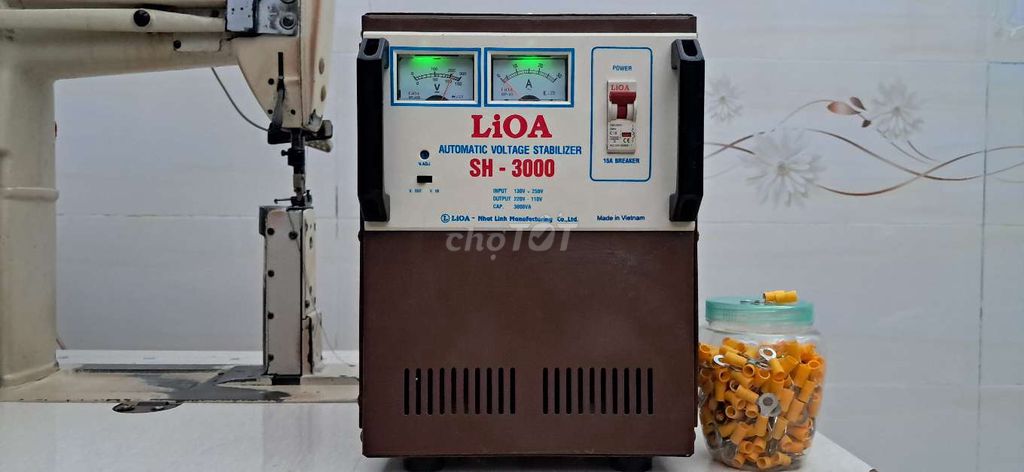 ỔN ÁP 3KVA LIOA DẢI 130V ĐIỆN 220V ~110V