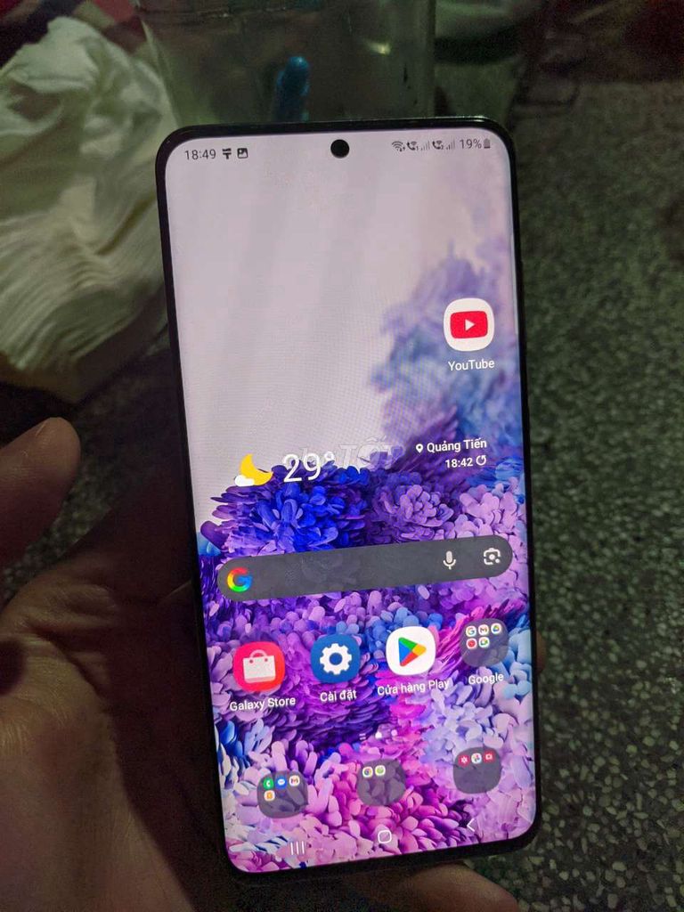 Samsung S20 Đen Đã sử dụng. Mua bán Điện thoại tại Huyện Trảng Bom Đồng Nai được đăng bởi Tvan hình 1