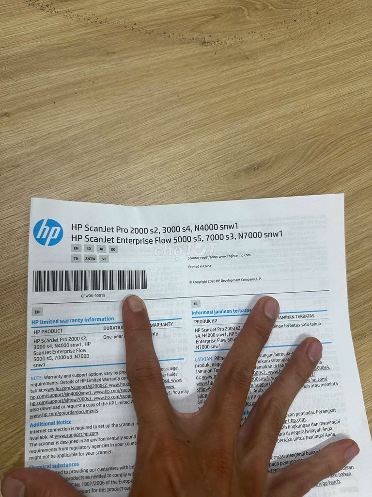 📌 THANH LÝ :MÁY SCAN HP SCANJET PRO 2000 S2 (99%). Mua bán Đồ dùng văn phòng tại Thành phố Phan Thiết Bình Thuận được đăng bởi Giang Đạt Lê hình 1