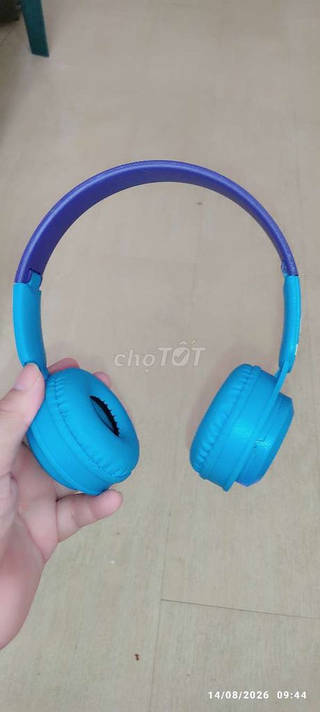 Tai nghe Bluetooth Kun Xanh Tím Mới. Mua bán Tivi, Âm thanh tại Quận 11 Tp Hồ Chí Minh được đăng bởi Mr Kevin hình 1