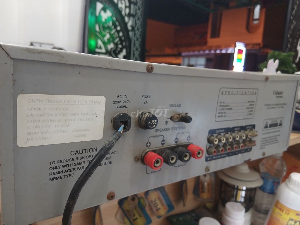 Âm ly Calitaste Digital Echo Stereo Amplifier. Mua bán Tivi, Âm thanh tại Thành phố Phan Thiết Bình Thuận được đăng bởi Hieu Vu hình 1