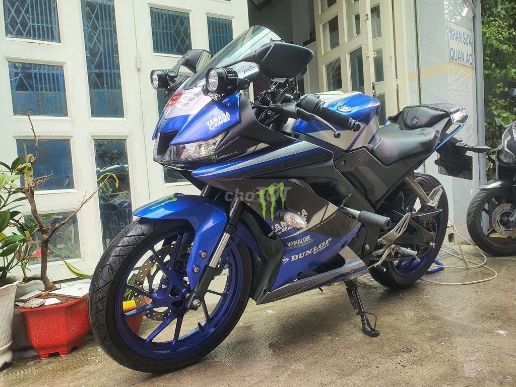 Moto R15 V3 2018-2019 Xanh GP Chính chủ nguyên bản. Mua bán Xe máy tại Huyện Hóc Môn Tp Hồ Chí Minh được đăng bởi Công Tú hình 1