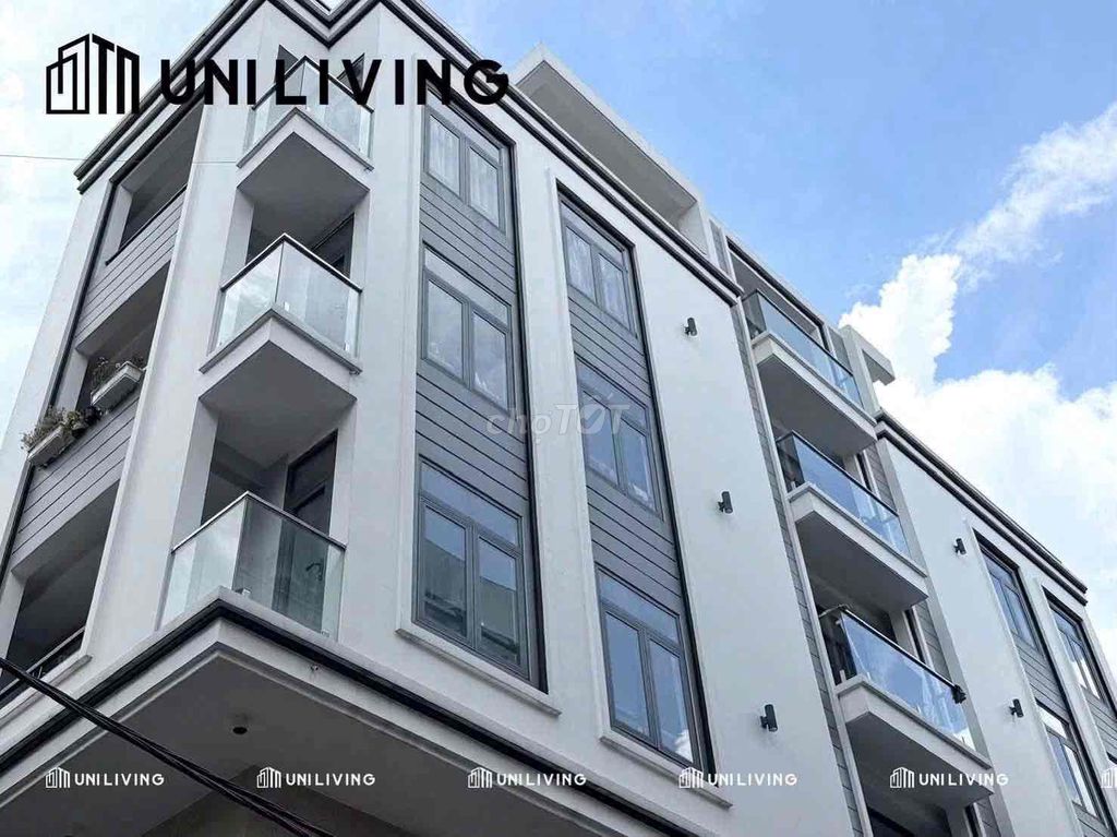 Студия с балконом и отдельной кухней, меблированная, у Lotte Cộng Hòa
