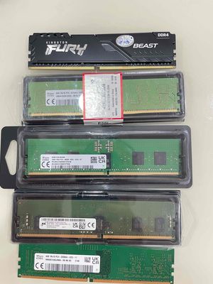 Cần bán vài cây RAM PC như hình – gắn máy bàn. Mua bán Linh kiện (RAM, Card...) tại Quận Tân Bình Tp Hồ Chí Minh được đăng bởi Nick Nguyen 