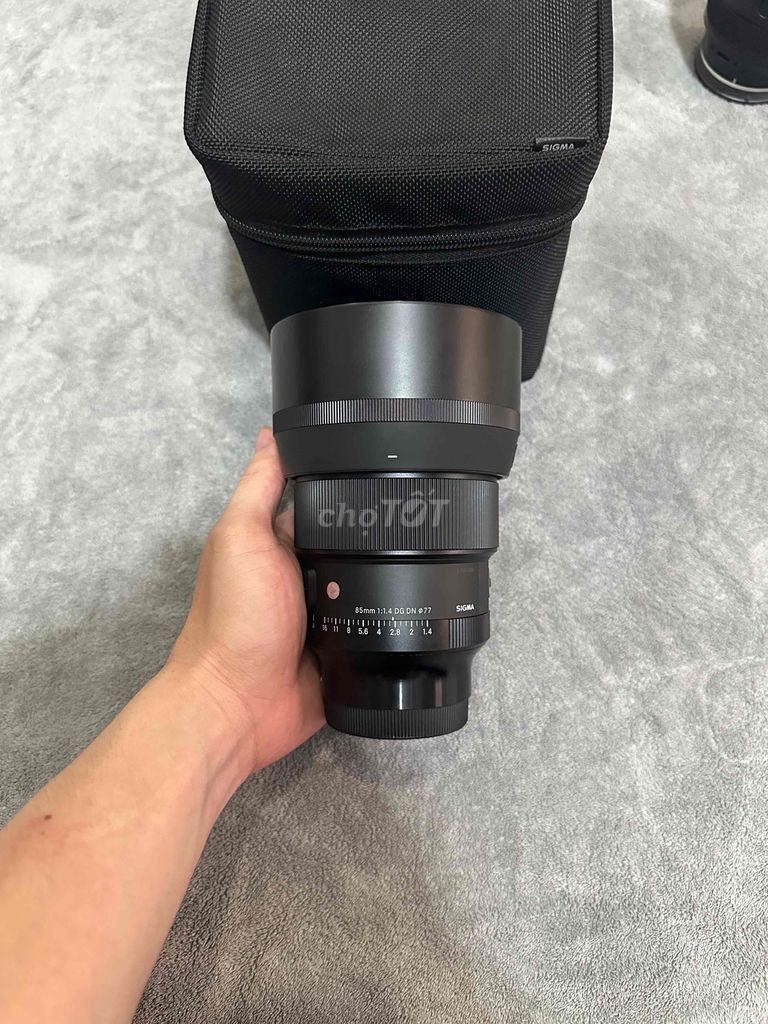 Ống kính Sigma 85 F1.4 DG DN For Sony Likenew. Mua bán Máy ảnh, Máy quay tại Quận Bình Thạnh Tp Hồ Chí Minh được đăng bởi Hoàng Tuyến hình 1