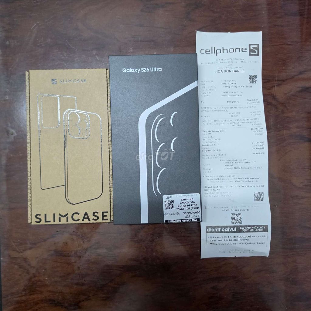 Samsung Galaxy S26 Ultra 256GB Tím 2026. Mua bán Điện thoại tại Quận 5 Tp Hồ Chí Minh được đăng bởi Trường Giang hình 1