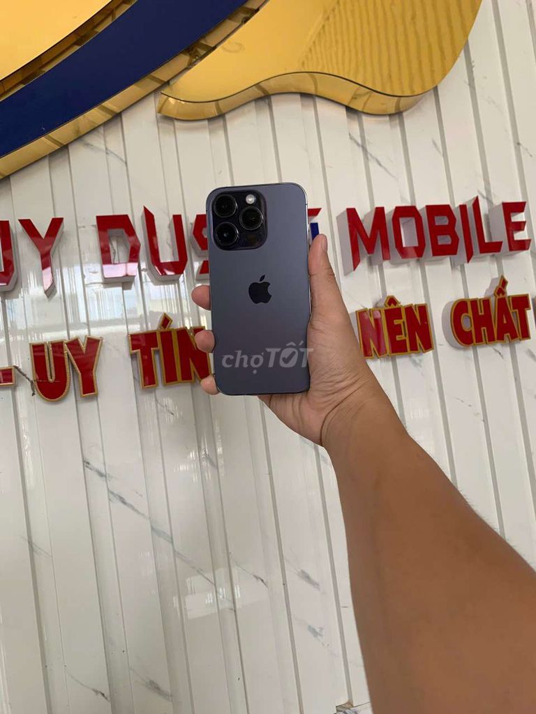 14 Pro 256GB quốc tế 100%,có sim vật lí,có góp. Mua bán Điện thoại tại Thành phố Cà Mau Cà Mau được đăng bởi Duy Dustin Mobile hình 1