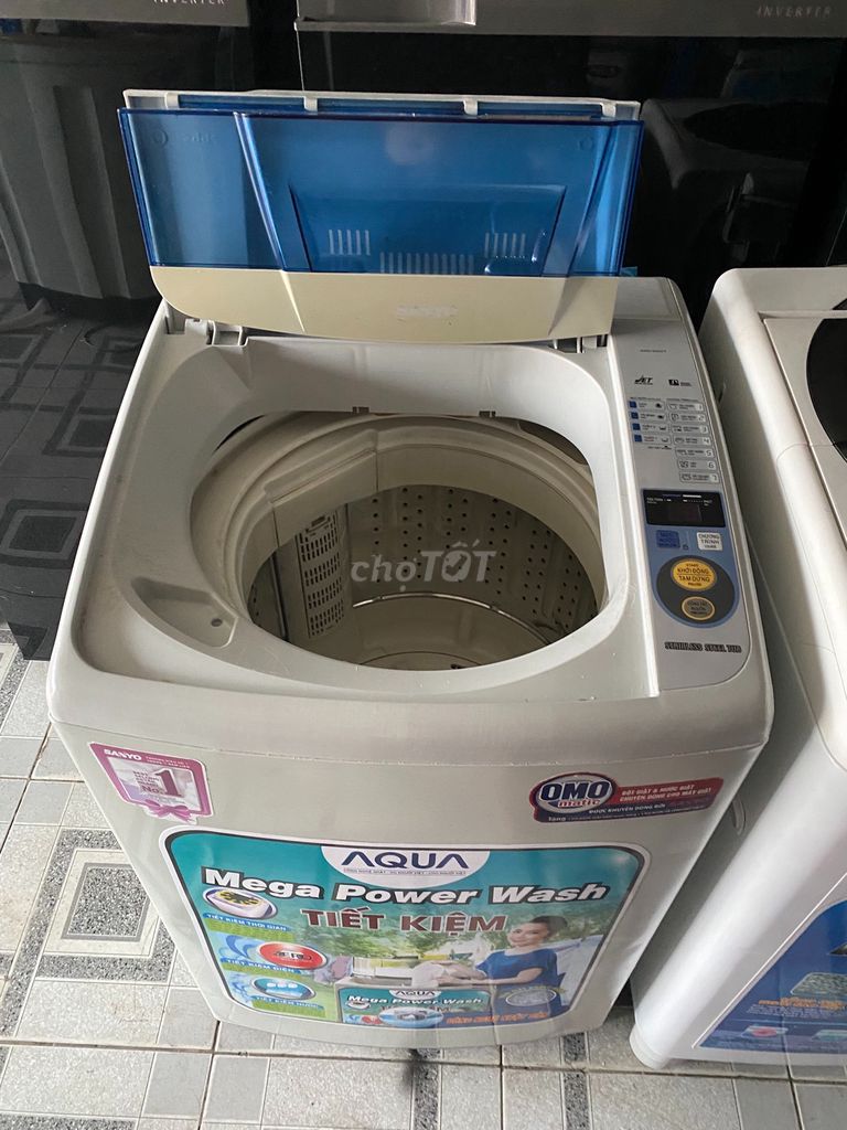 0975916400 - Máy giặt aqua 7.5 kg  giặt mạnh vắt êm