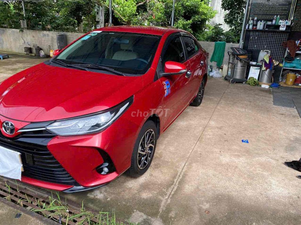 Toyota Vios 2021 Đỏ 120.000 km. Mua bán Ô tô tại Huyện Đức Linh Bình Thuận được đăng bởi Trần phú minh hình 1