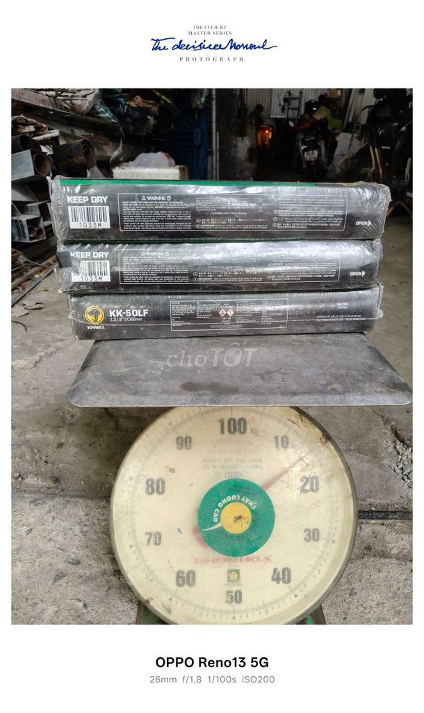 Que hàn KISWEL KK-50LF 3.2x350mm. Mua bán Đồ chuyên dụng, Giống nuôi trồng tại Quận Sơn Trà Đà Nẵng được đăng bởi Dũng Phạm hình 1