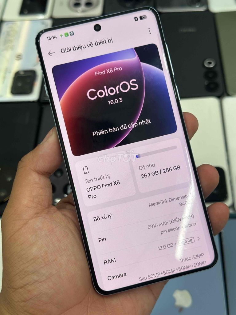 OPPO Find X8 Pro 256GB gl. Mua bán Điện thoại tại Quận Gò Vấp Tp Hồ Chí Minh được đăng bởi Duc huy hình 1