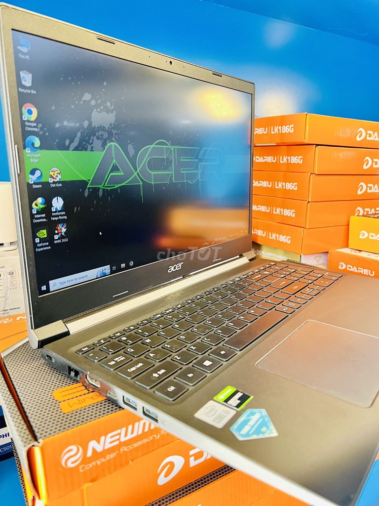 Acer gaming Aspire 7|i5-10300H,16GB,512GB,1650 4GB