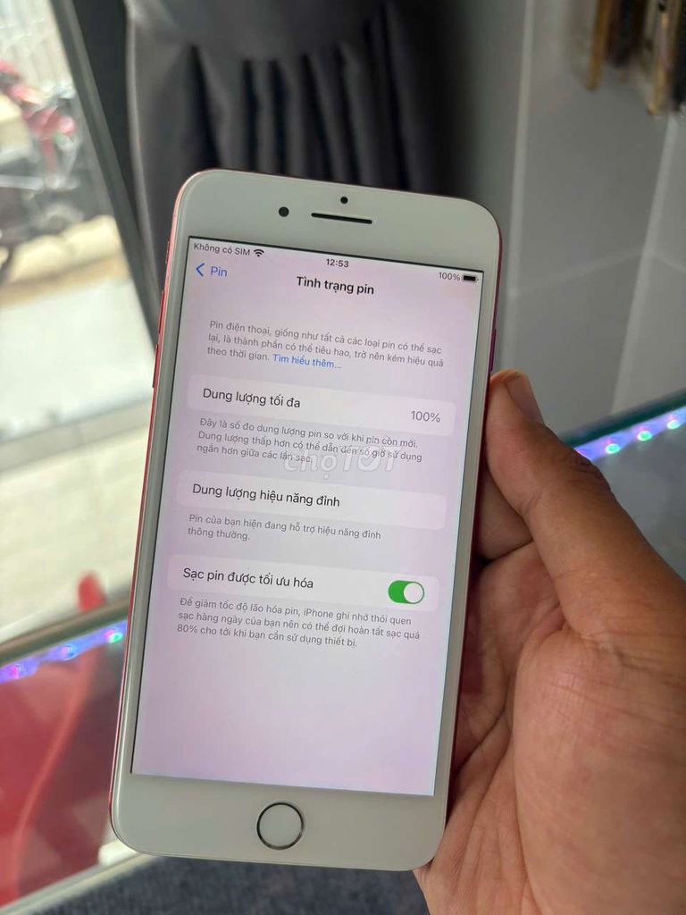 iPhone 7 Plus 128GB Đỏ Đã sử dụng. Mua bán Điện thoại tại Huyện Cẩm Mỹ Đồng Nai được đăng bởi Thu thương hình 1