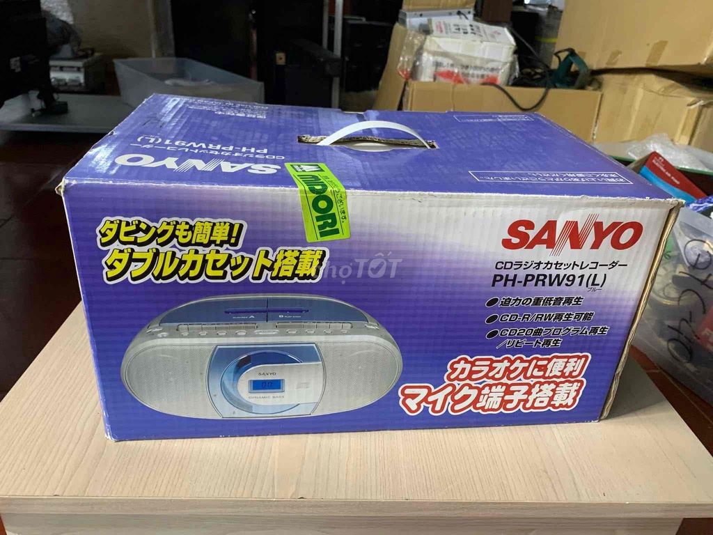 Đài radio Sanyo PH-PRW91(L) và hãng khác Nhật Bản. Mua bán Tivi, Âm thanh tại Huyện Thanh Trì Hà Nội được đăng bởi Tùng hình 1