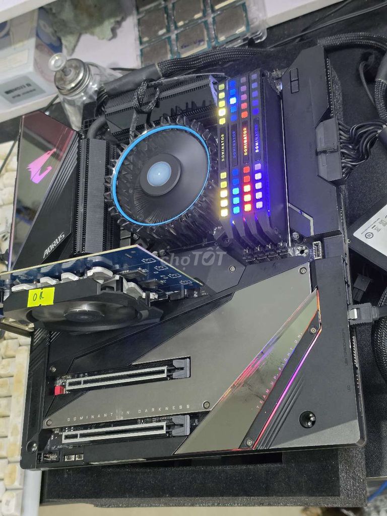 GIGA Z490 AORUS EXTREME LGA 1200 FULLBOX RÂU ZIN. Mua bán Linh kiện (RAM, Card...) tại Quận Tân Bình Tp Hồ Chí Minh được đăng bởi Phan Thịnh hình 1