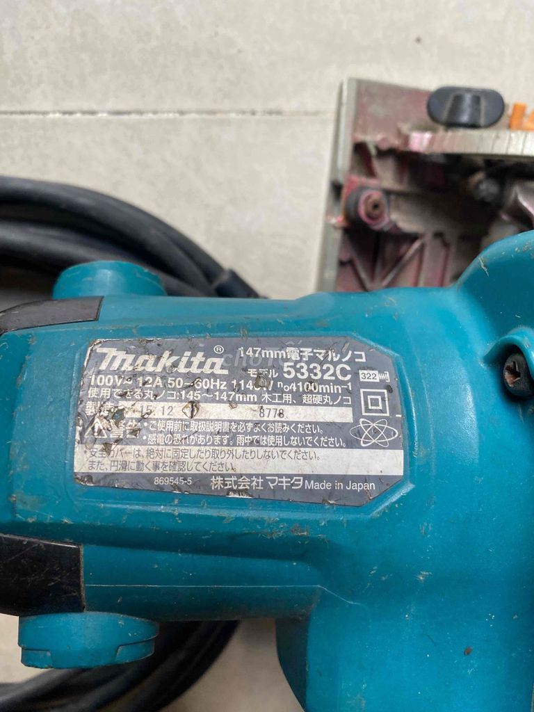 Máy cưa đĩa Makita 5332C. Mua bán Đồ chuyên dụng, Giống nuôi trồng tại Quận Phú Nhuận Tp Hồ Chí Minh được đăng bởi Trần Phát hình 1
