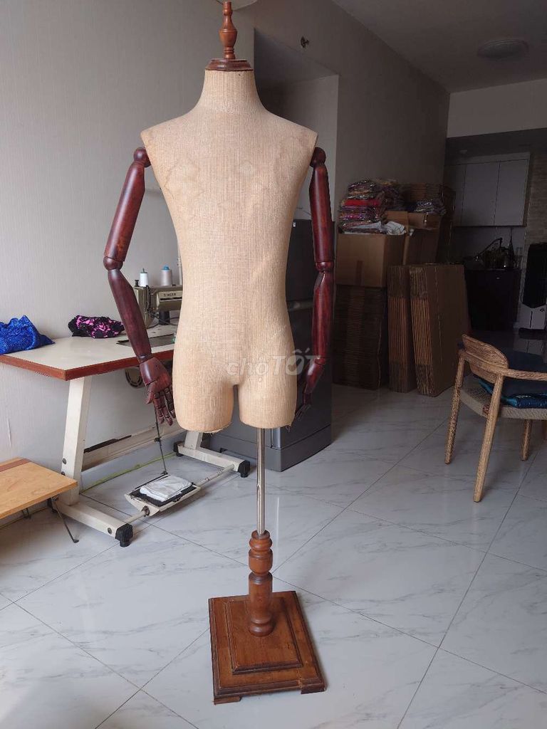 Manocanh Nam Gỗ Vải size L. Mua bán Đồ chuyên dụng, Giống nuôi trồng tại Thành phố Thuận An Bình Dương được đăng bởi Thương Hoài hình 1