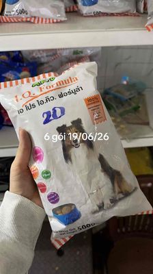 Thức ăn cho chó 6gói =90k