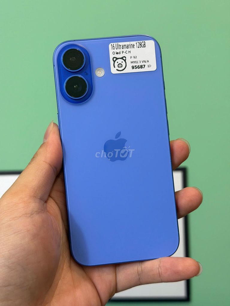 📲ip 16 thường quốc tế 128gb thay màn oled có khay. Mua bán Điện thoại tại Quận Thanh Xuân Hà Nội được đăng bởi Thành Vũ Mobile hình 1