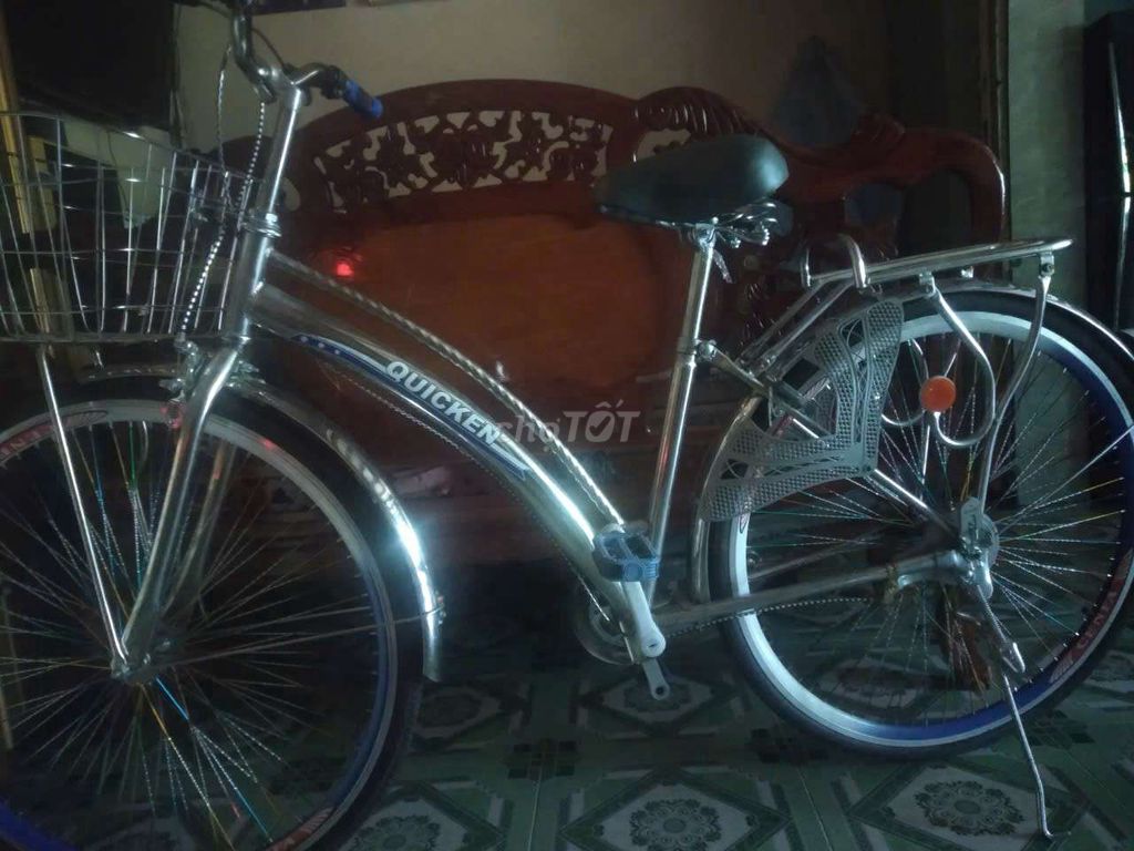Xe Đạp Phổ Thông Quicken Mới. Mua bán Xe đạp tại Thành phố Sa Đéc Đồng Tháp được đăng bởi Quốc  hình 1