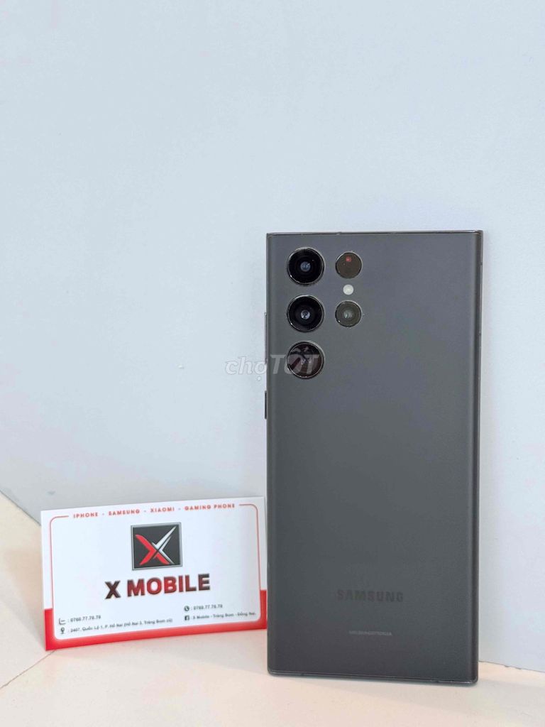 SAMSUNG S22 ULTRA 12/512G BẢN MỸ ZIN ĐẸP+ĐẦY ĐỦ PK. Mua bán Điện thoại tại Huyện Trảng Bom Đồng Nai được đăng bởi X Mobile Trảng Bom hình 1