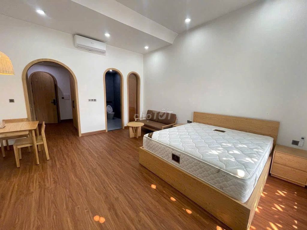 Studio full nội thất Trương Quốc Dụng, Sơn Trà, 9tr/tháng