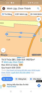BÁN 19,372m minh lập, chân Thành Bình Phước. Mua bán đất tại Huyện Chơn Thành Bình Phước được đăng bởi Hoàng 339