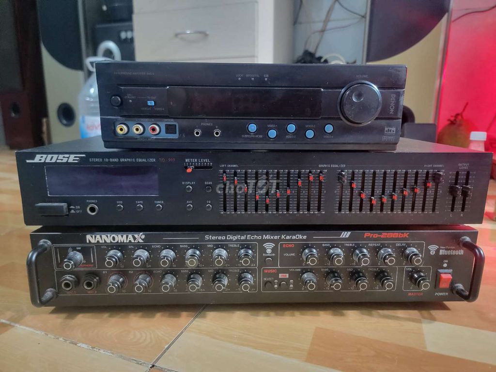 Amply Denon AVC-S đa kênh và eq với  mixer. Mua bán Tivi, Âm thanh tại Quận Gò Vấp Tp Hồ Chí Minh được đăng bởi tài lộc hình 1