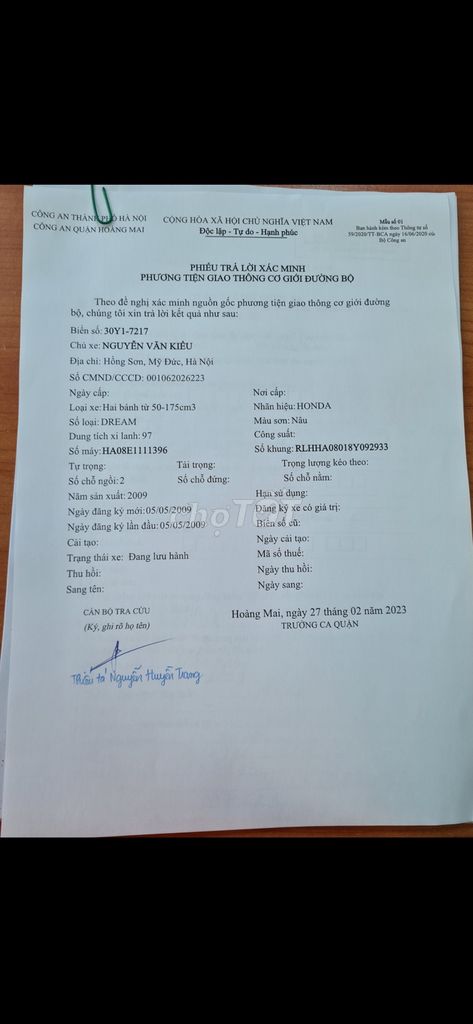 Bán Dream việt 2009 đẹp nguyên bản. Mua bán Xe máy tại Quận Hai Bà Trưng Hà Nội được đăng bởi Dao Duy hình 5