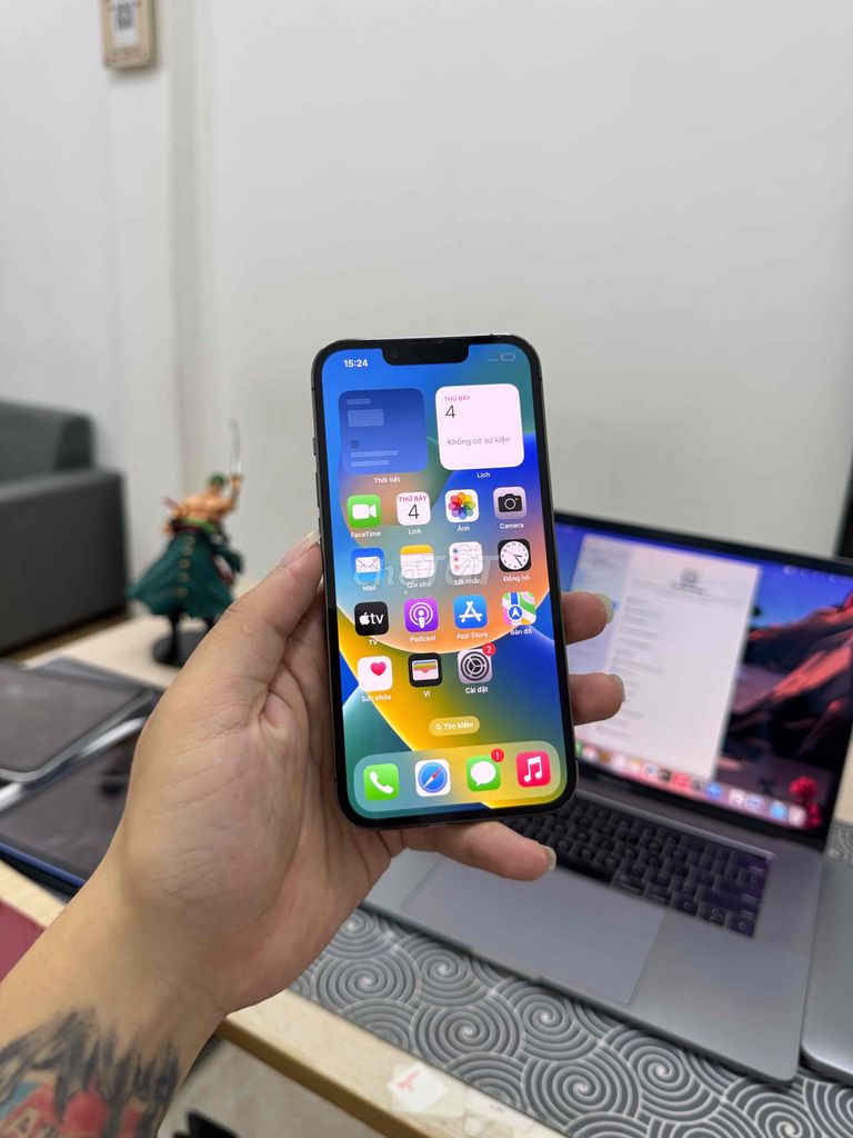 iPhone 13 Pro 128GB ios 16 QTE Zin Full Chức Năng. Mua bán Điện thoại tại Quận Đống Đa Hà Nội được đăng bởi Trung Kiên Trả Góp Bao Nợ Xấu hình 1