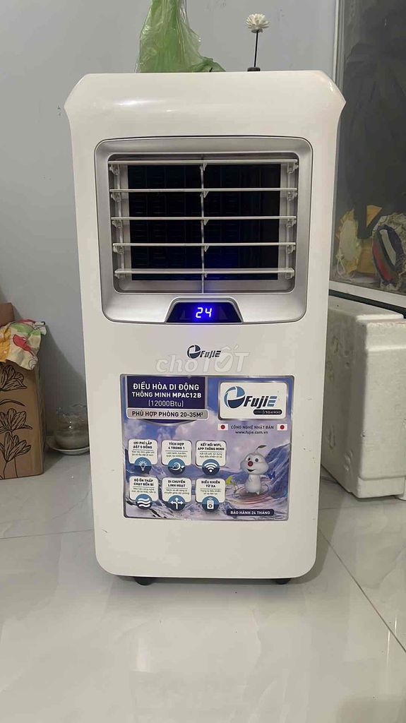 Điều hòa di động Fujie MPAC12B Trắng 12000 BTU. Mua bán Máy lạnh, điều hoà tại Huyện Châu Thành An Giang được đăng bởi Lê Nguyễn Minh Nhựt hình 1