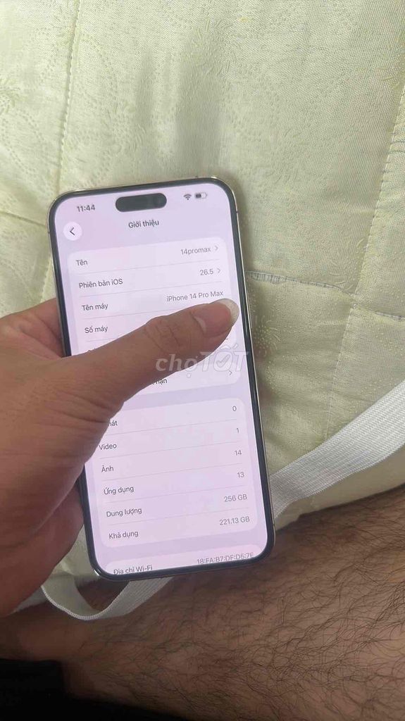 Apple iPhone 14 Pro Max 256GB Vàng. Mua bán Điện thoại tại Thành phố Thuận An Bình Dương được đăng bởi dũng tiến hình 1