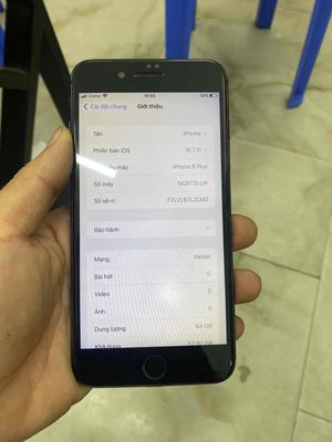 Apple iPhone 8 Plus 64GB Đen