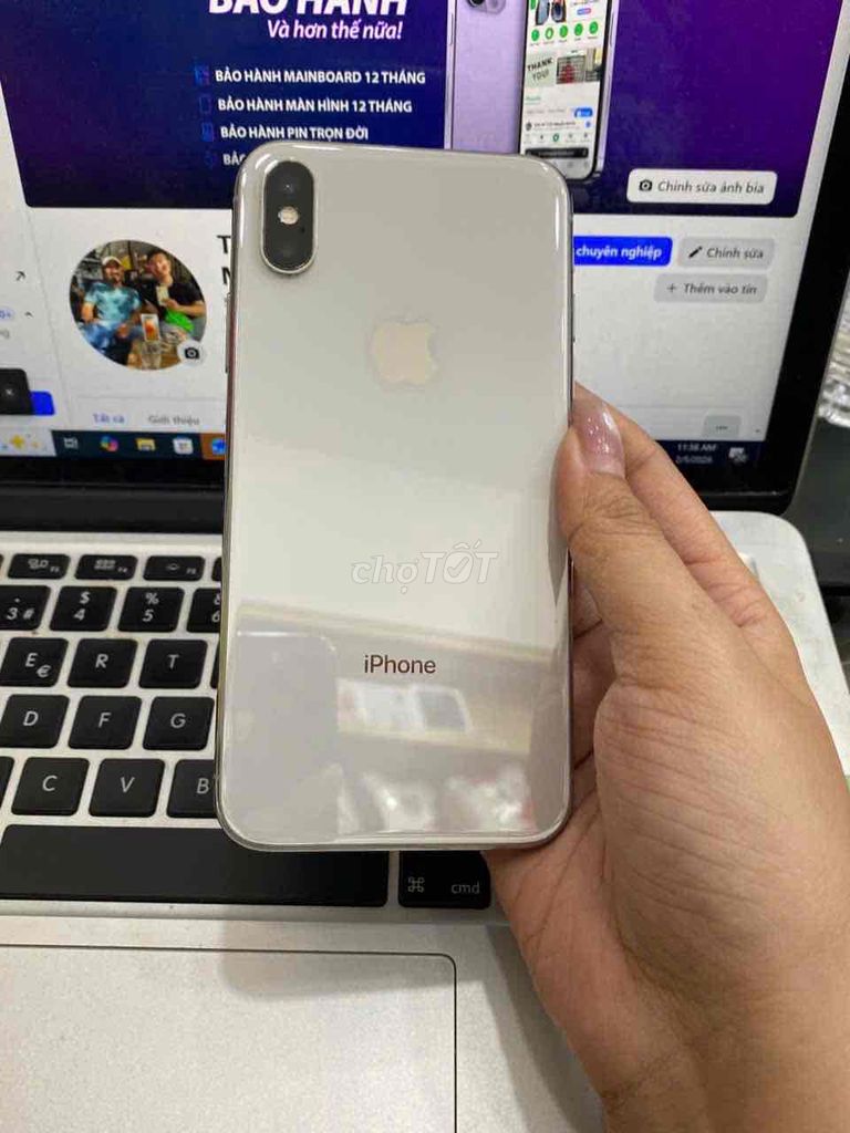 Iphone X 64G Bạc ZP/A Pin 100% giá rẻ. Mua bán Điện thoại tại Quận 3 Tp Hồ Chí Minh được đăng bởi Tuấn Nguyễn hình 1
