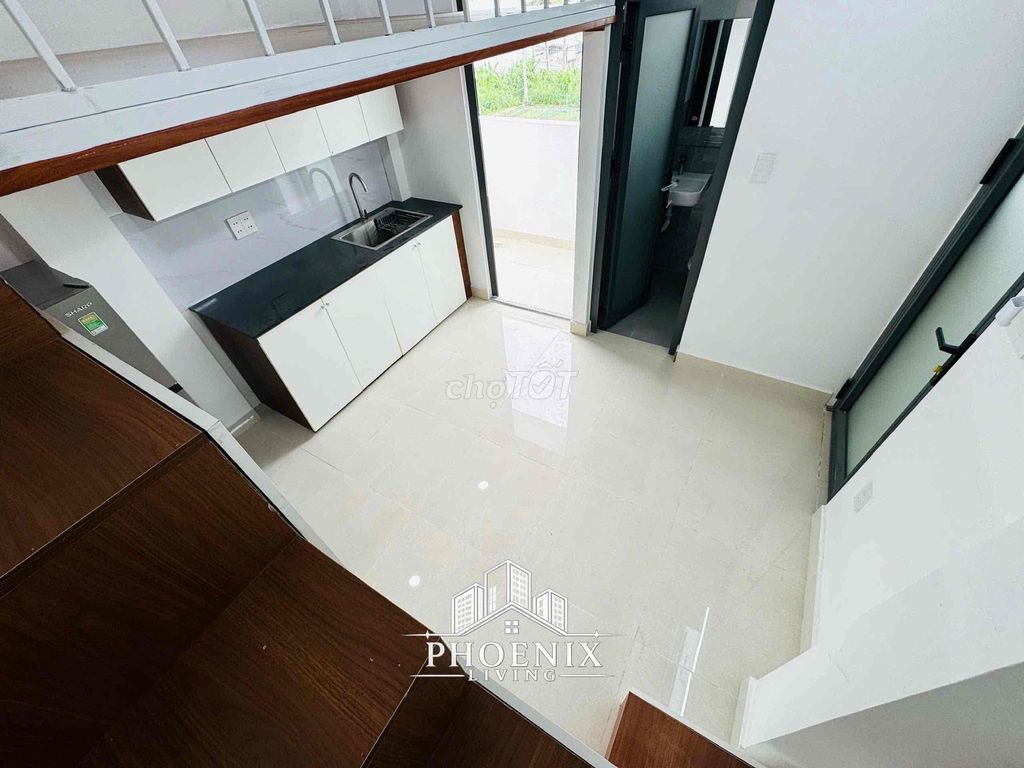 📍 Phòng Gác Cao Giá Rẻ Mới Xây Qua Tân Bình 5p - Ngay Trường Chinh