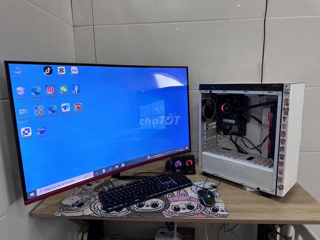 Full bộ may tính intel core i3-6100 16GB/466GB. Mua bán Máy tính để bàn tại Thị xã Tân Uyên Bình Dương được đăng bởi Trang Peiji hình 1