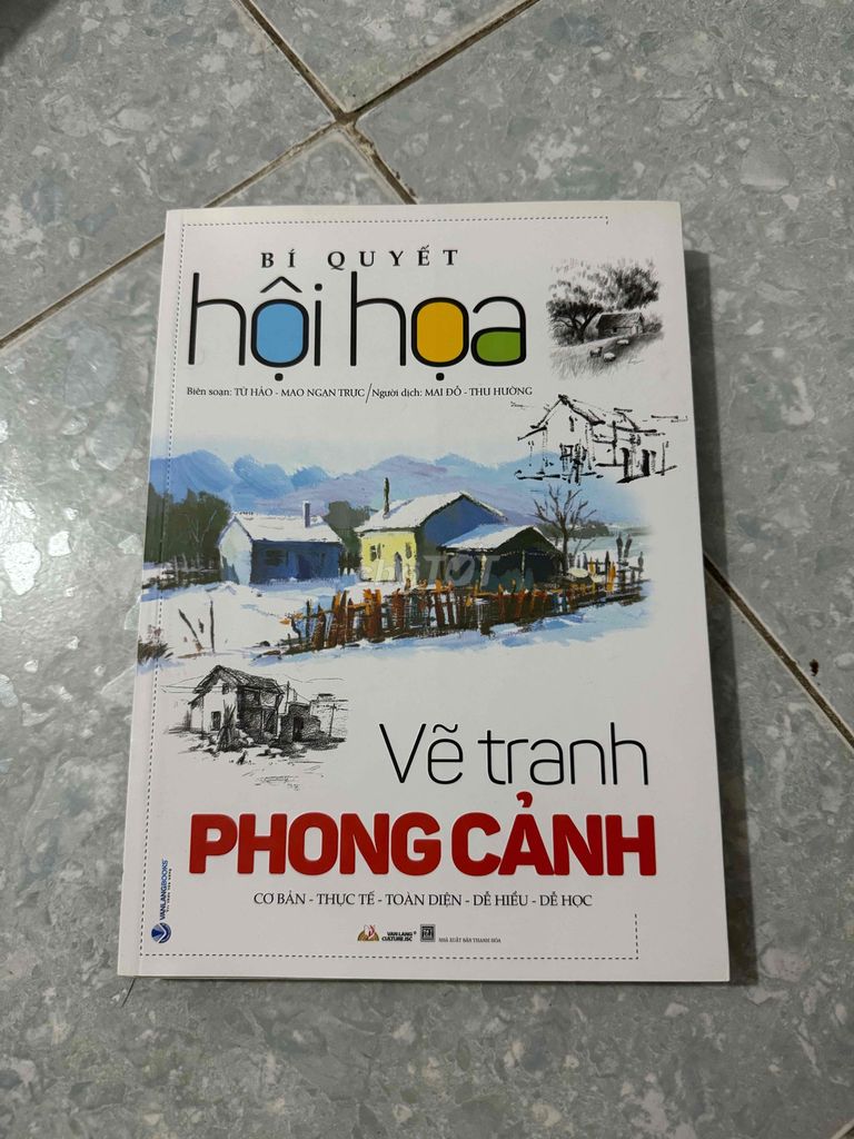 Sách vẽ tranh phong cảnh